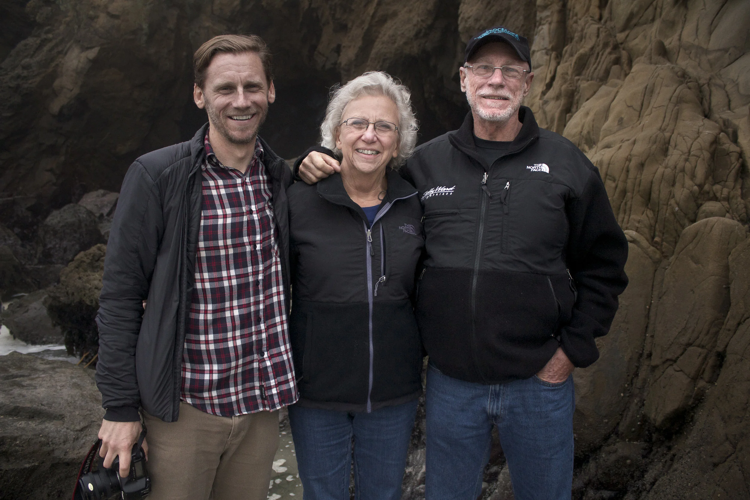 The Williams's at Big Sur.