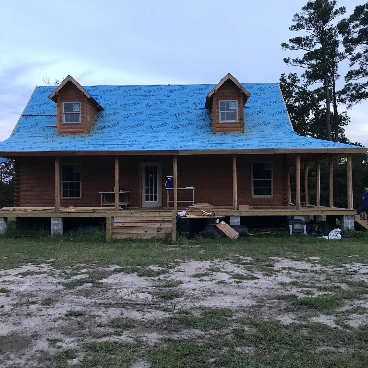 It&rsquo;s so exciting to watch our log homes under construction and this beautiful Cypress one currently being built is certainly no exception! Are you ready to build your dream home?? Give us a call today and we&rsquo;d be happy to quote your plan 