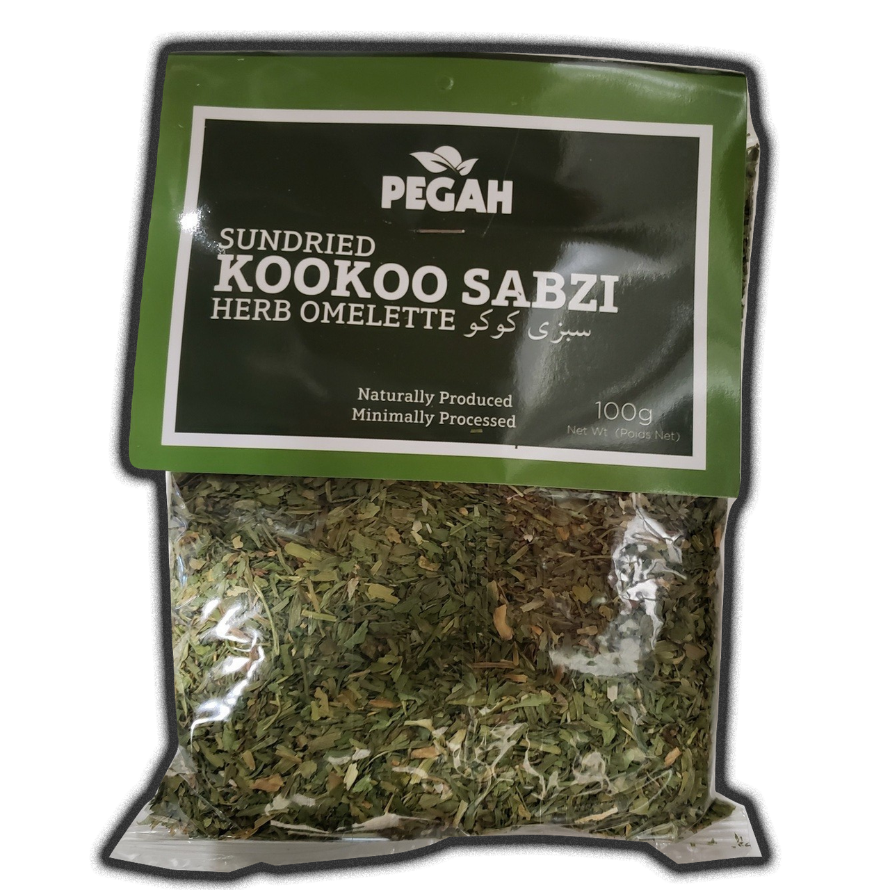 Sabzi Kookoo (Dried Herbs Mixed) — Lotus Cafe & Gallery