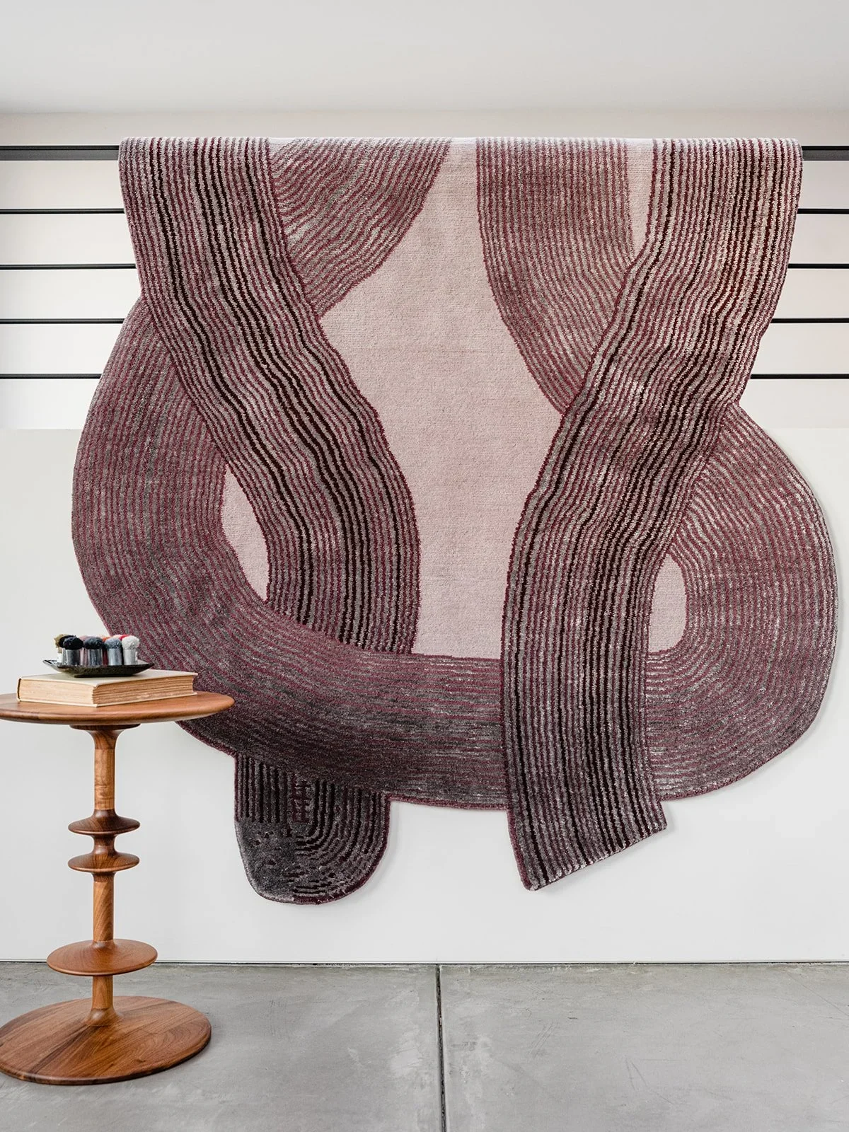 Custom rug design for Bainbridge Island residential interior