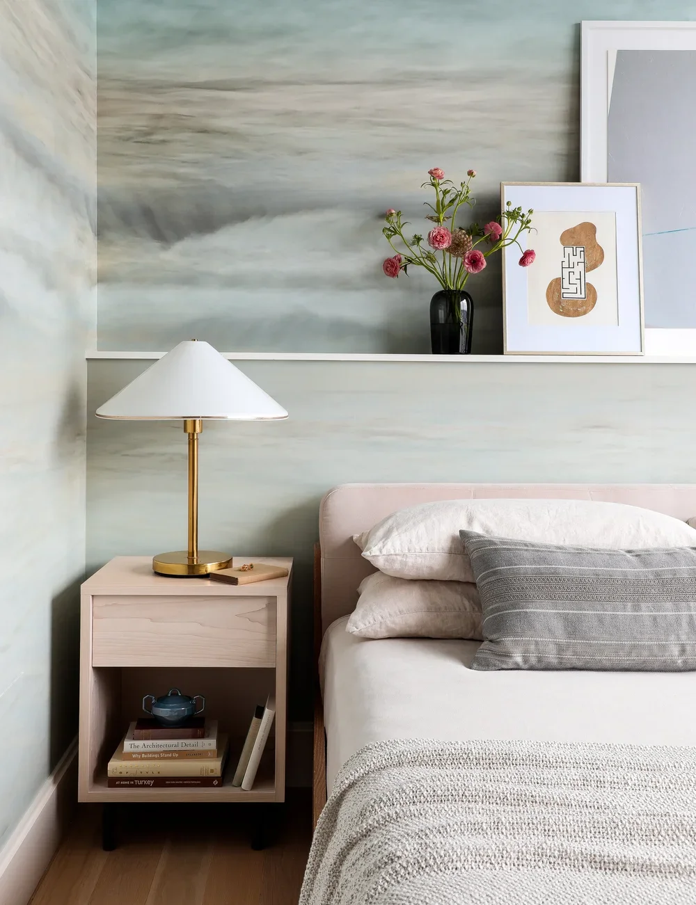Custom bedroom in a Bainbridge Island residential interior
