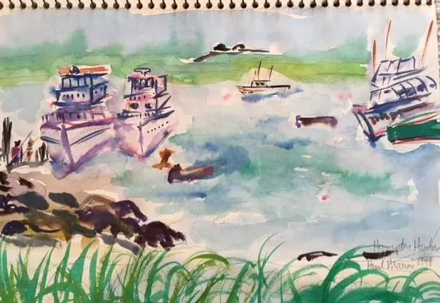 Hampton Beach, N.H., harbor, 1999