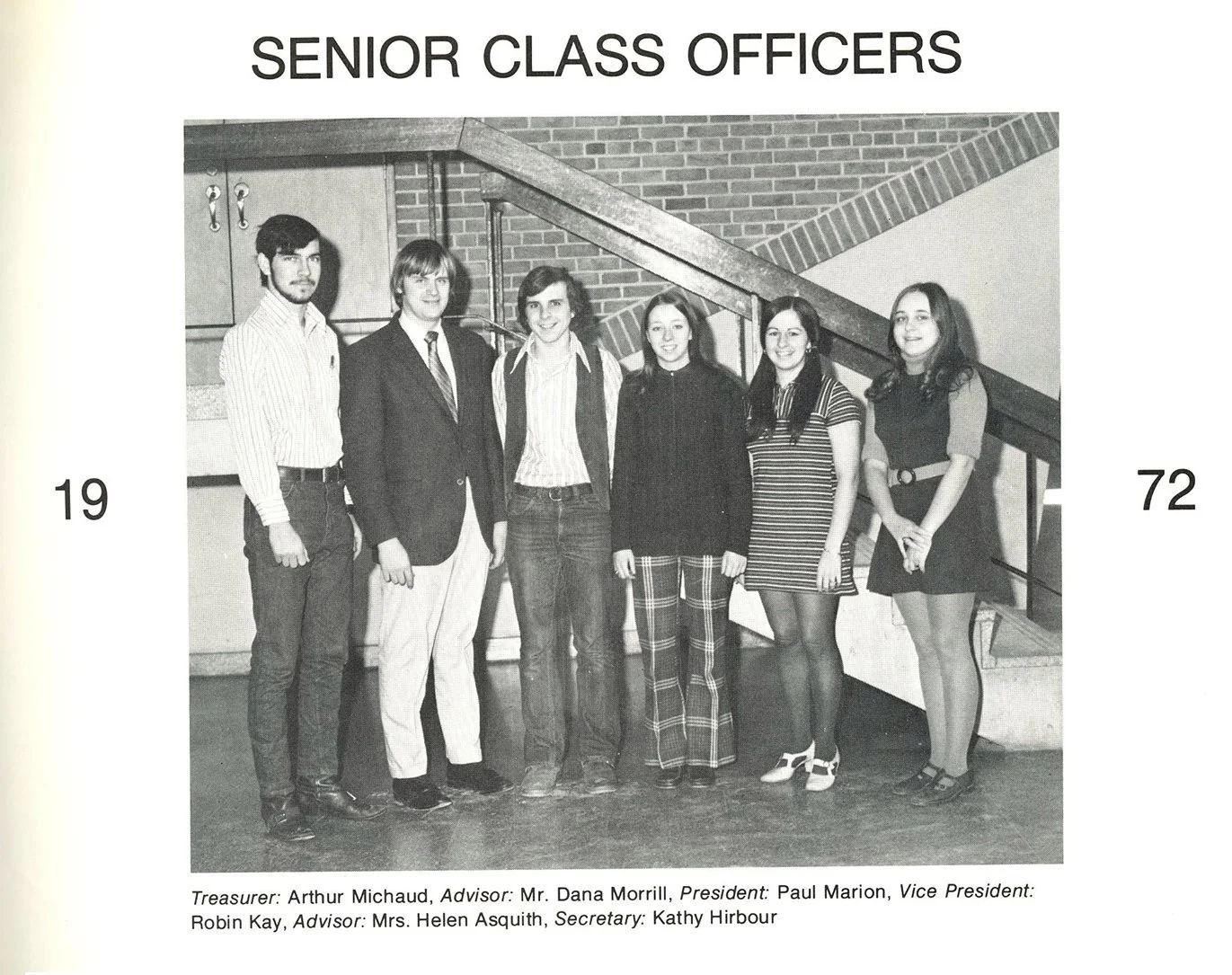 From the 1972 Yearbook of Dracut High School.
