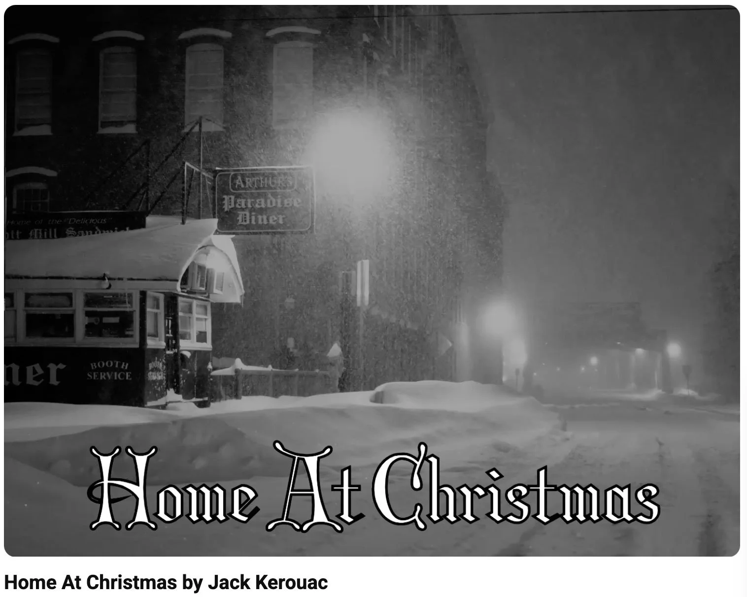 Home For Christmas by Jack Kerouac