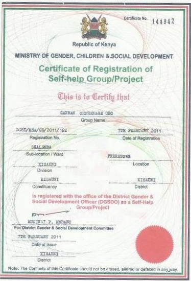 Certificate #144942