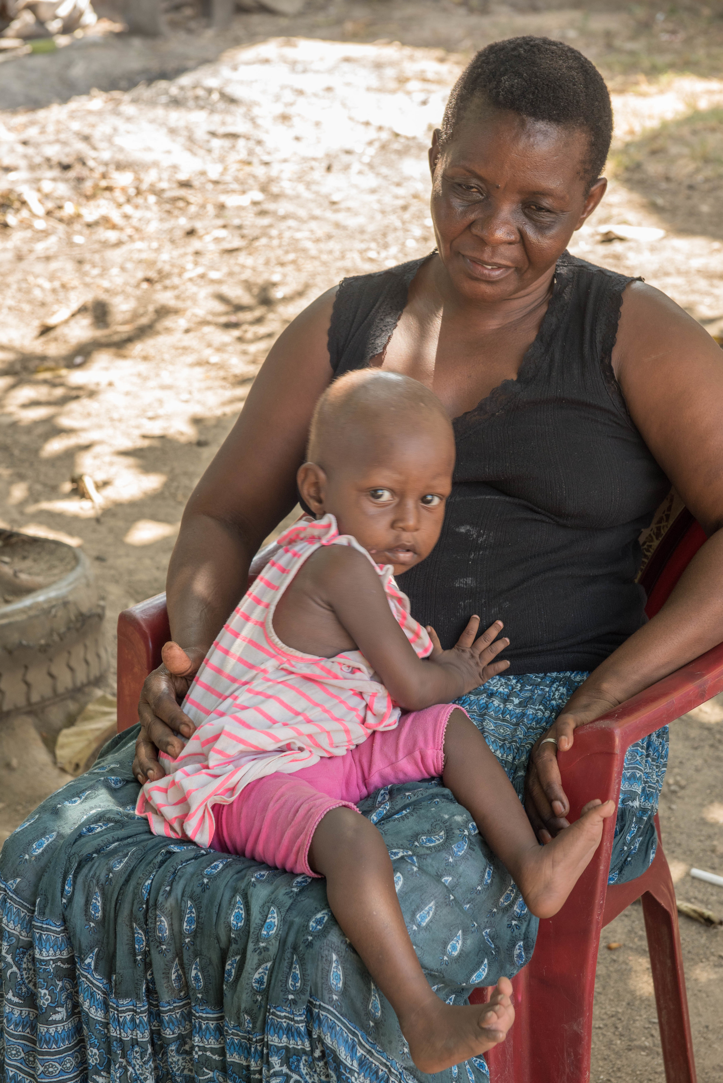 Risper Ayub (Mama) with Natalie