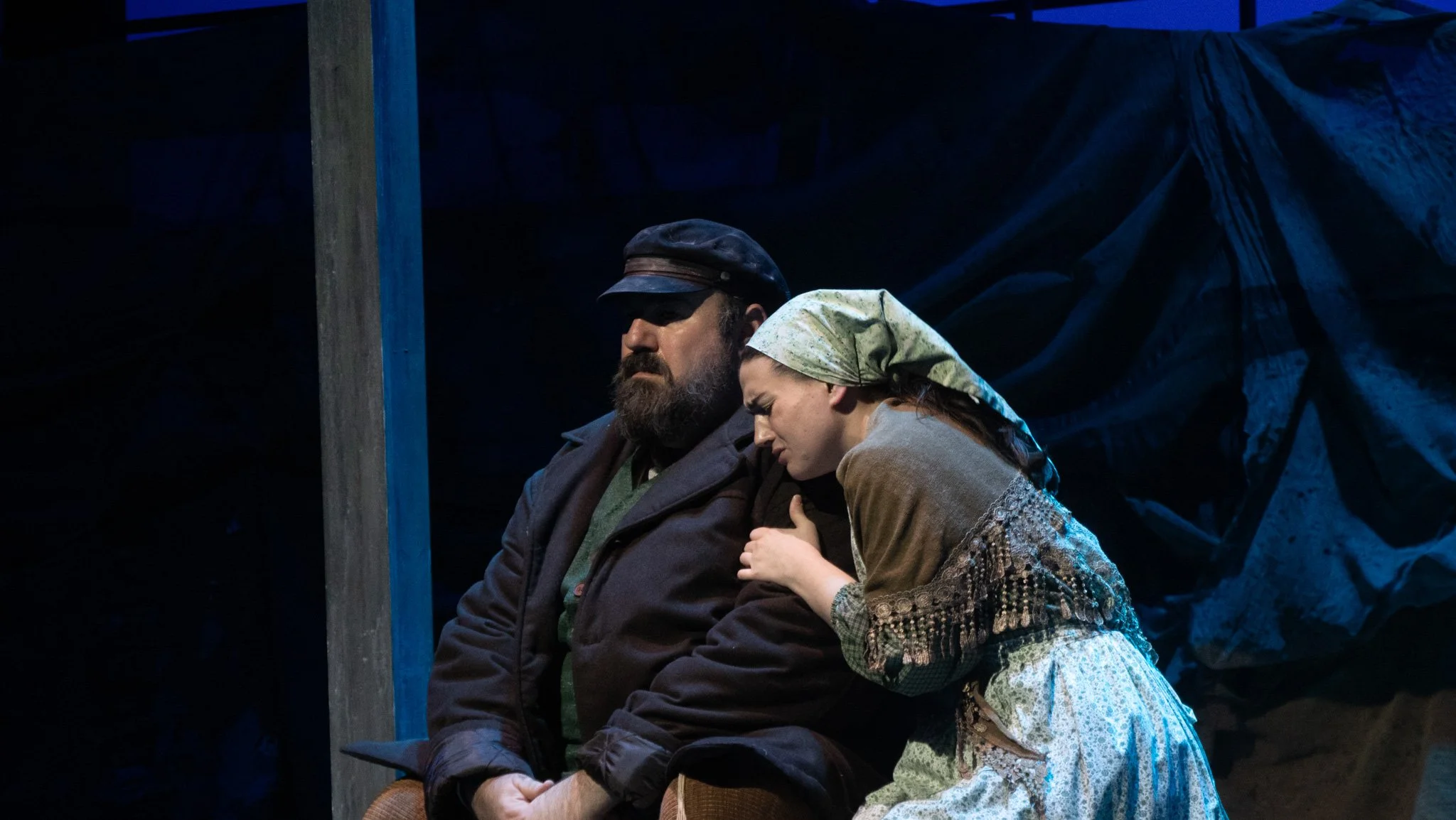  Fiddler on the Roof-Summer 2024  A.D. Players at The George in Houston, TX  Director: Aaron Brown  Assistant Director: Kathleen McDowell  Music Director: Jonathan Craft  Choreographer: Courtney D. Jones  Scenic Design: Torsten Louis  Costume Design: