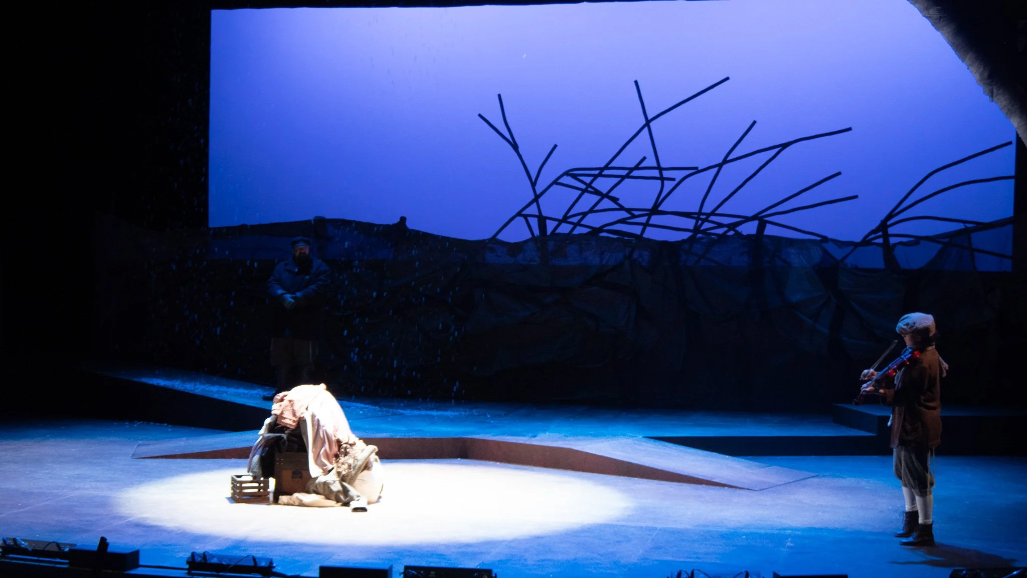  Fiddler on the Roof-Summer 2024  A.D. Players at The George in Houston, TX  Director: Aaron Brown  Assistant Director: Kathleen McDowell  Music Director: Jonathan Craft  Choreographer: Courtney D. Jones  Scenic Design: Torsten Louis  Costume Design: