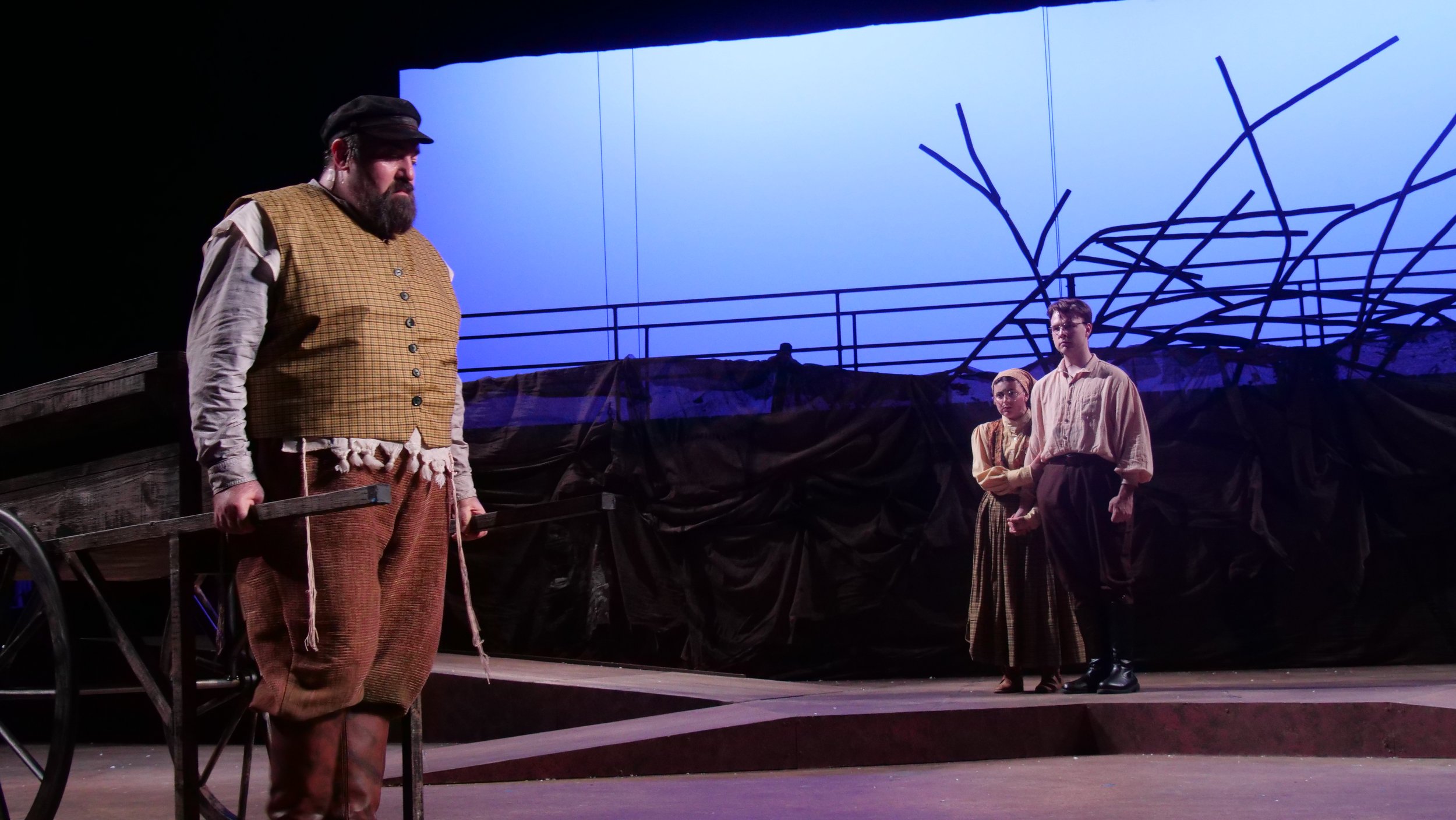  Fiddler on the Roof-Summer 2024  A.D. Players at The George in Houston, TX  Director: Aaron Brown  Assistant Director: Kathleen McDowell  Music Director: Jonathan Craft  Choreographer: Courtney D. Jones  Scenic Design: Torsten Louis  Costume Design: