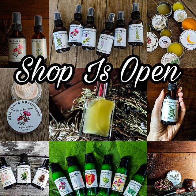 Deep breath. Ready. Set. GO!!!! SHOP IS OPEN! LINK IN BIO!
&bull;
At time of posting these offerings are available!👇👇👇👇👇
&bull;
🌟=NEW/RETURNED
&bull;
🌟California Poppy Tincture .
&bull;
🌟Lemon balm tincture .
&bull;
🌟Spruce tip tincture .
&b