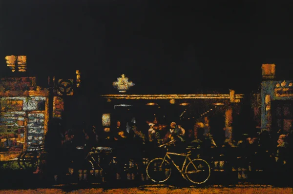 AVENUE DE MONT ROYAL EST (Montreal) 2013 36x24" acrylic on panel SOLD