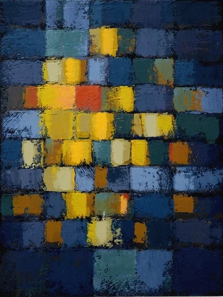 ILLUMINATION & REFLECTION IX 2016 12x16" acrylic on panel