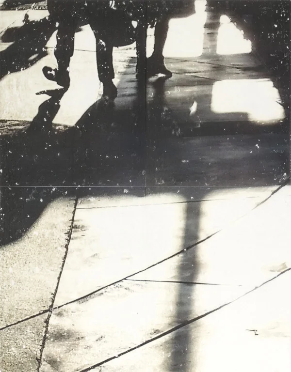MORNING, 4TH & KING 25 2019 28.5x34.5” acrylic photo image transfer on matte Duralar film