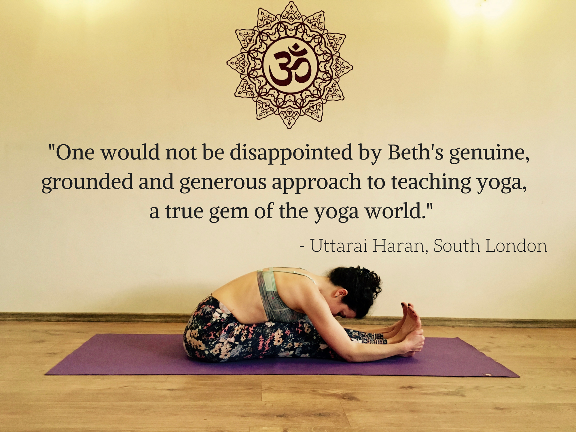 One would not be disappointed by Beth's genuine, grounded and generous approach to teaching yoga, a true gem of the yoga world..png