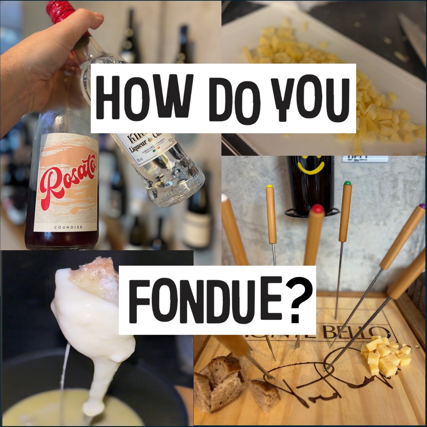 Why be limited by convention - break the mould and Fondue any way you want to!

All of December in Nekter Deli we are offering guests the chance to build their unique fondue experience with their own cheese mix and blending options. 

To secure yours