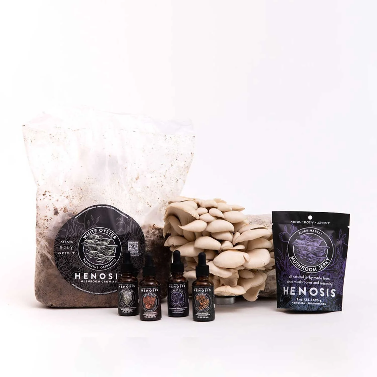 Umami Teriyaki Oyster Mushroom Jerky (Vegan Snack) — Henosis