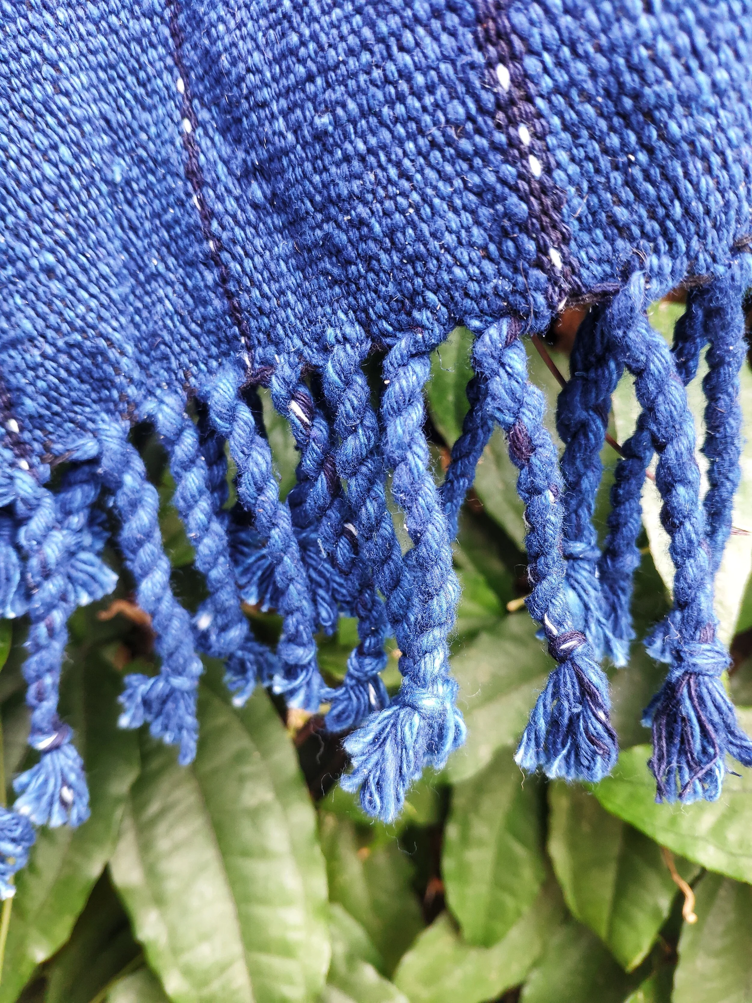 Indigo blanket