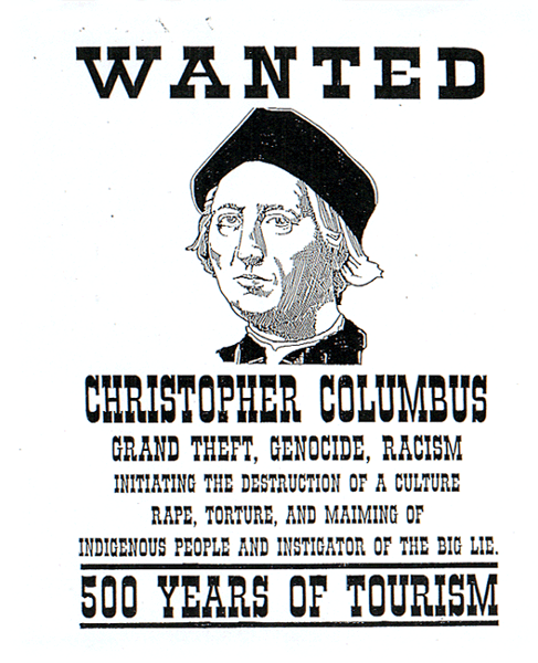 Columbus Day Terrorism and Indigenous People’s Day