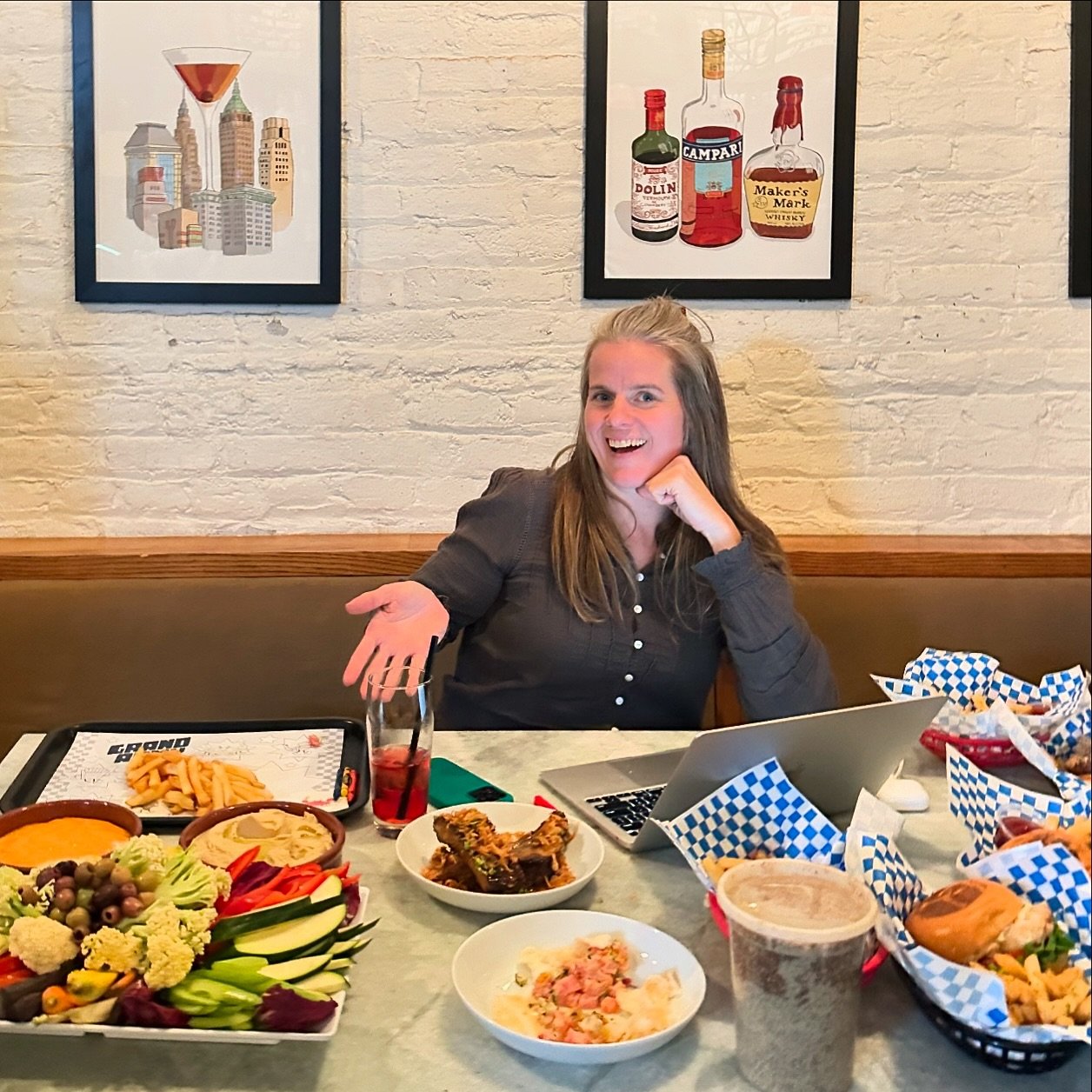 Spoiler alert: I did not cook any of this. But I do love my @grandarmybar @threesbrewing team that did cook. Thank you @patrickinthekitchen @mflatowphoto @lisarondholz (photo credit!) for a great shoot today. I am happiest when surrounded by French f