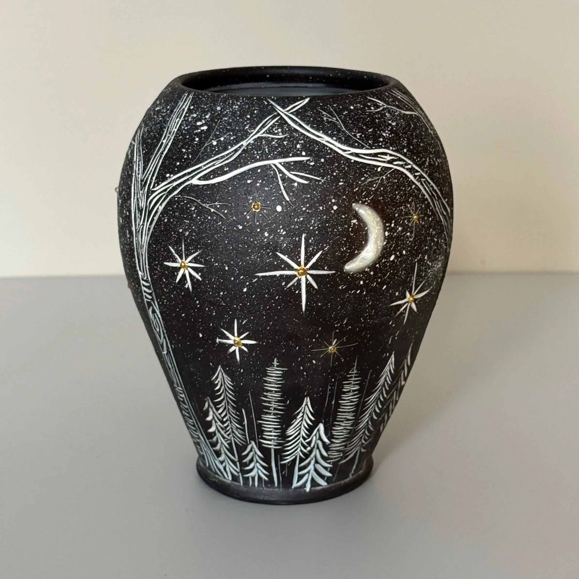 Winter Nights Vase