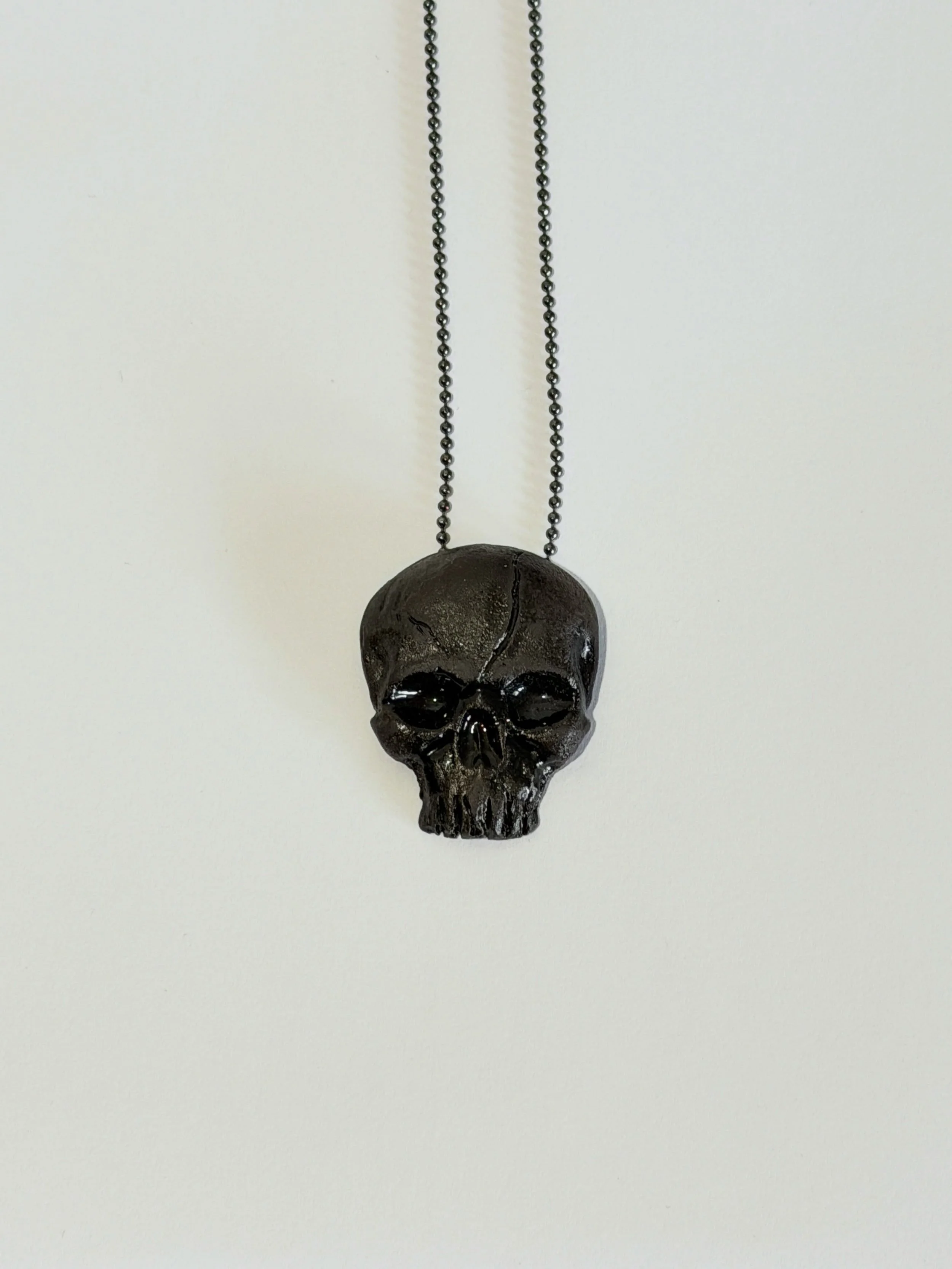 Thank you to everyone who snagged a piece in my shop update on Friday! Your jacks 🎃 have shipped and are on their way! I still have a few choice pieces available in the shop like the pictured Prismatic Jack and skull pendants. I&rsquo;ll be closing 