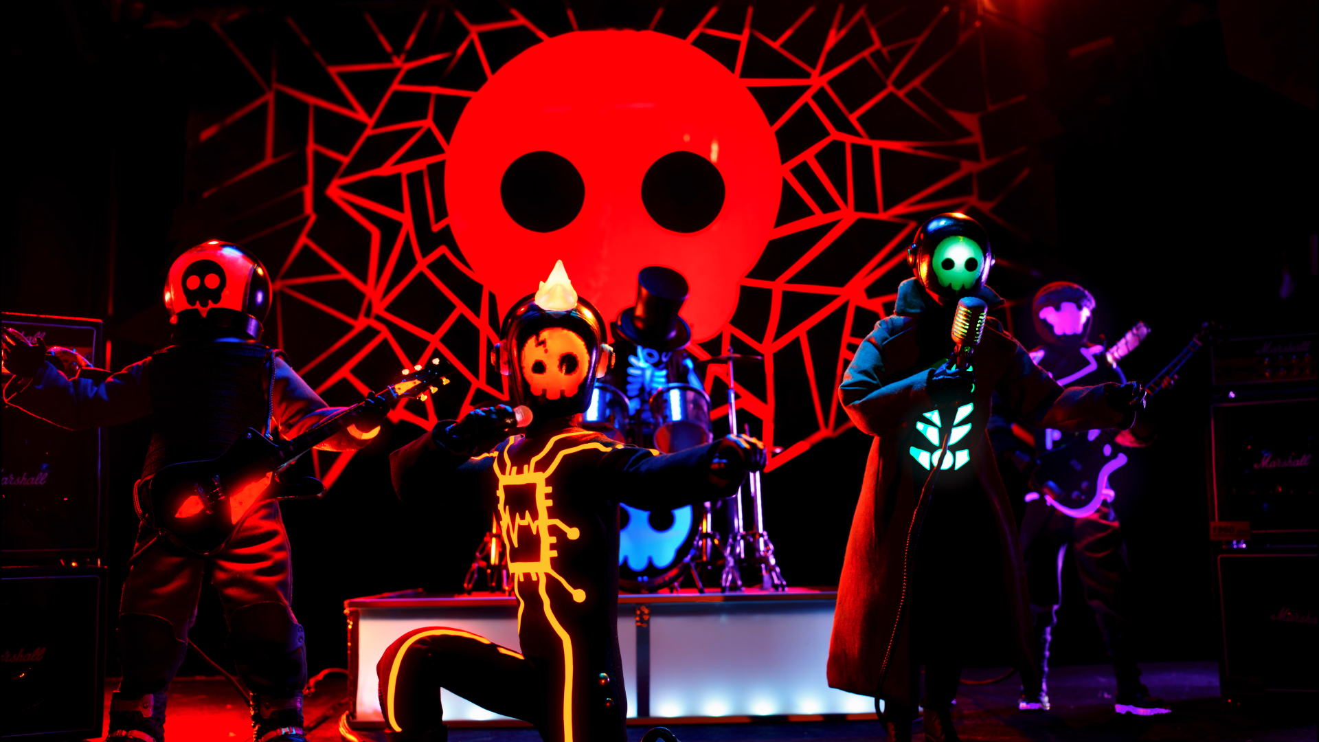 The Living Tombstone Wallpaper