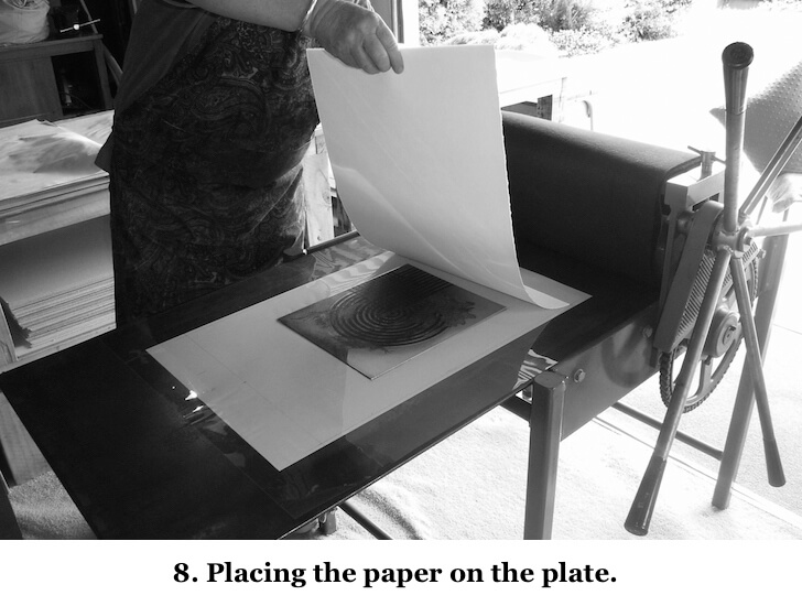 8 Placing paper on plate .jpg