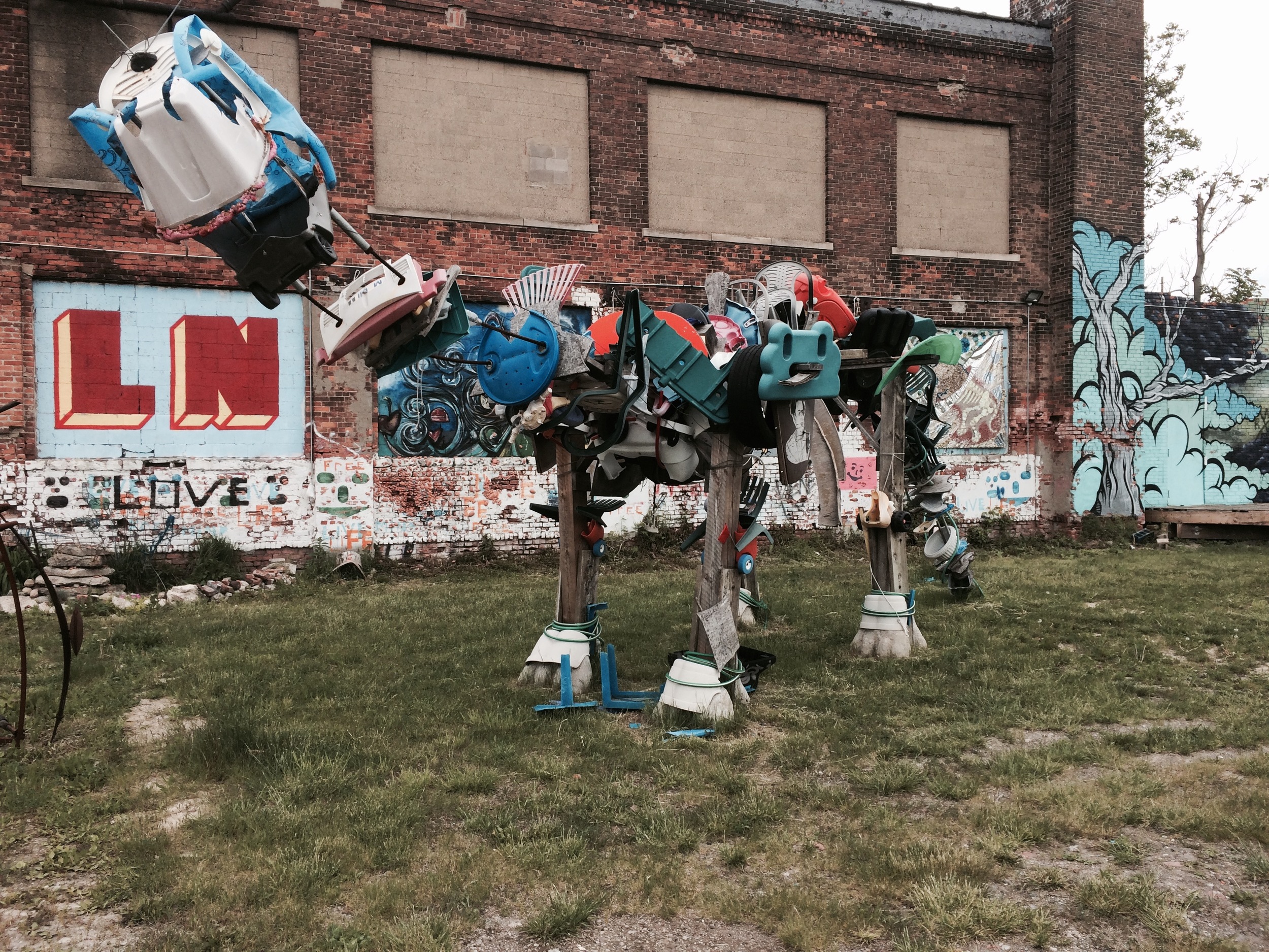Lincoln Street Art Park , part of the 2015 Techno Tour.