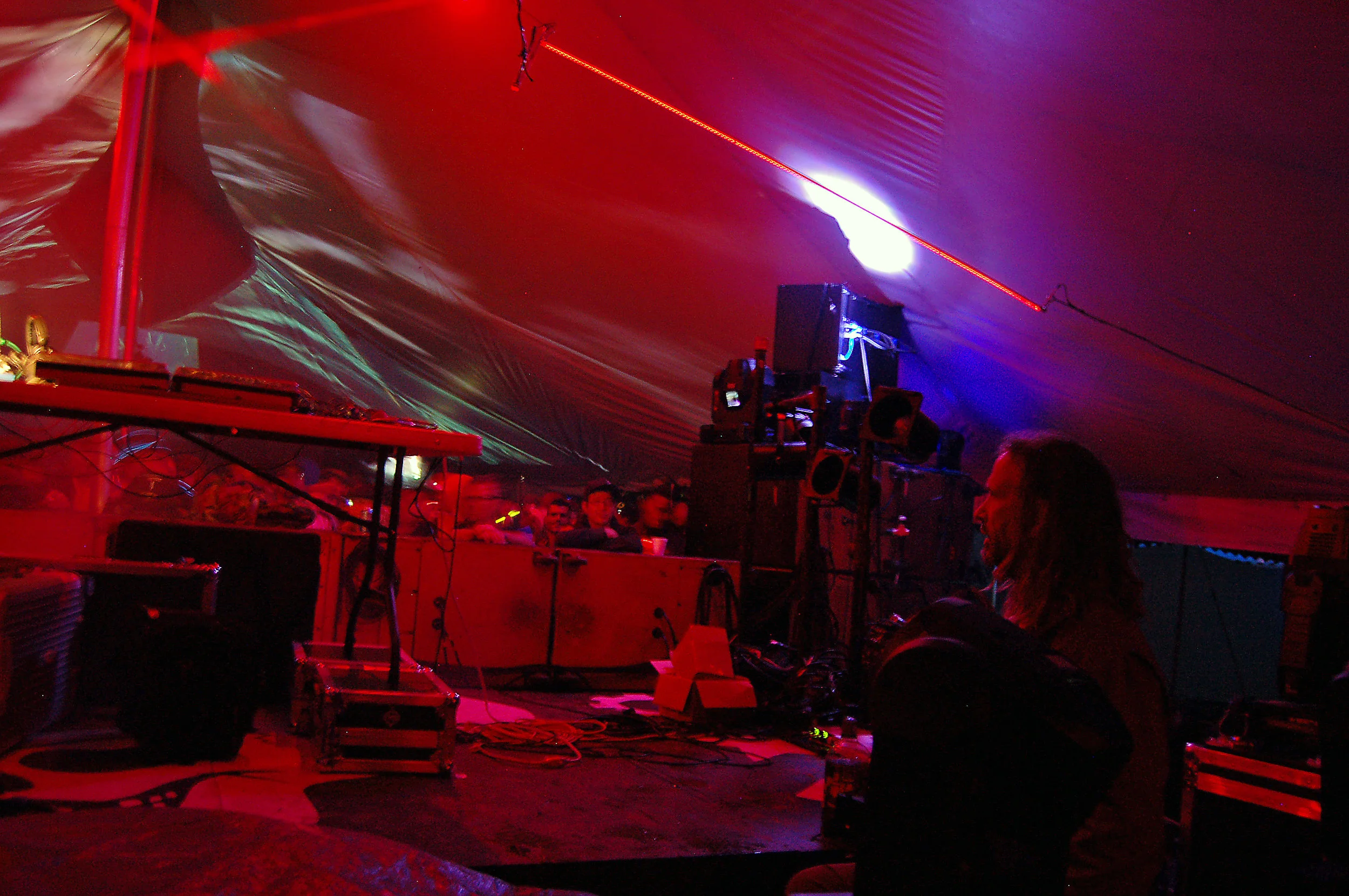Taking in the main stage. Photo courtesy James Kloiber.
