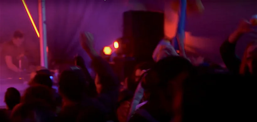 In the midst of it all. Screen shot from Even Furthur 2016 recap video .