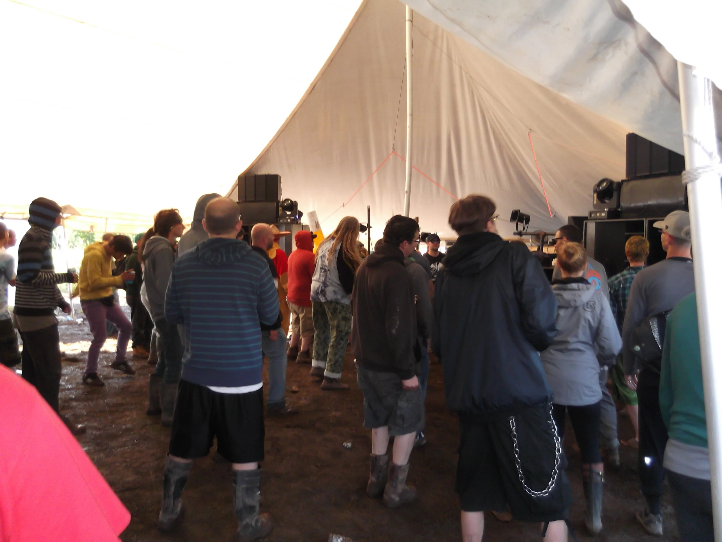 Main stage. Friday afternoon and Monday morning. Photos courtesy Tonya Smith. 