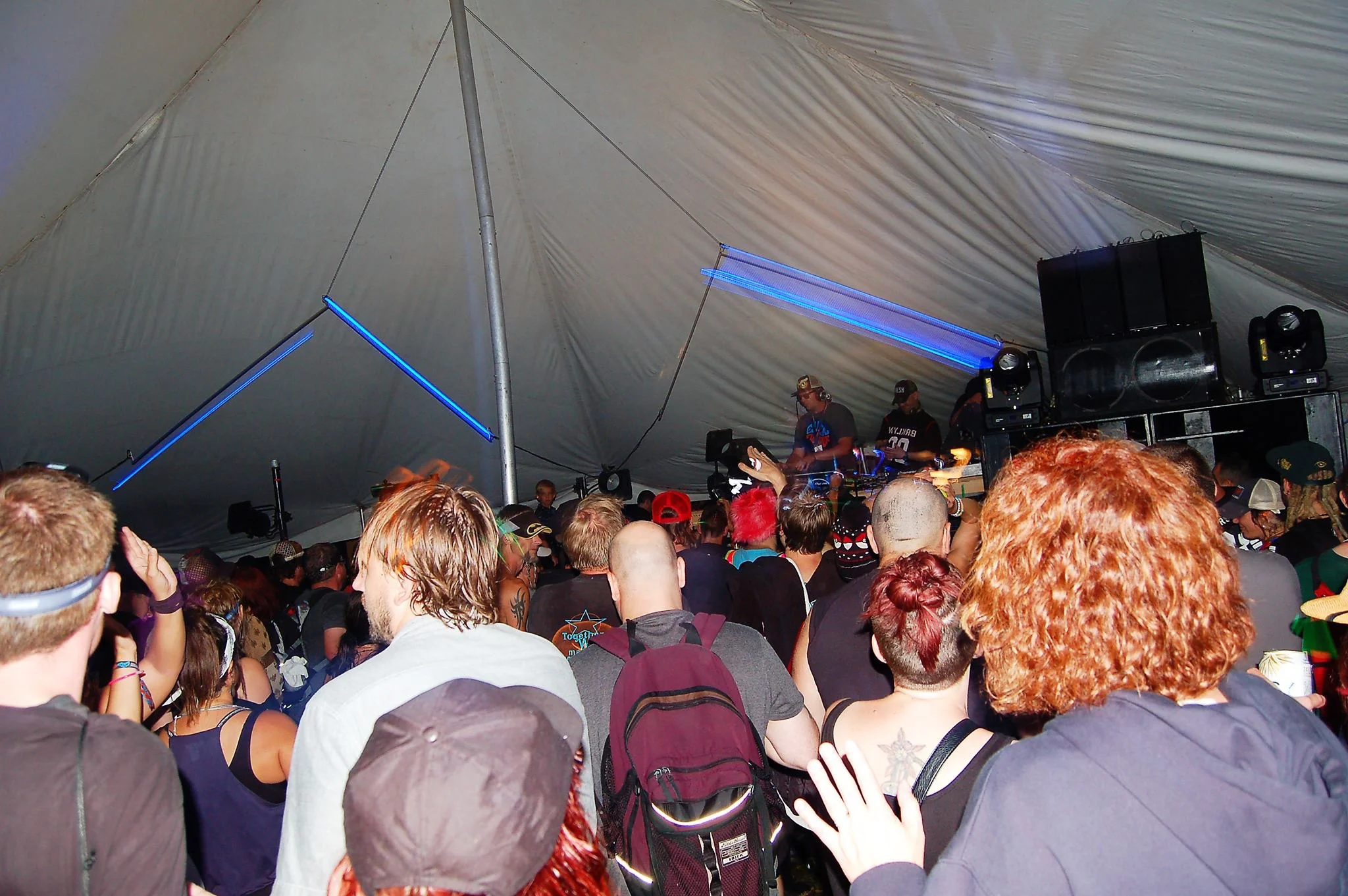 Woody McBride playing the Main Stage. Photo courtesy James Kloiber.