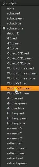 The never ending list of channels.