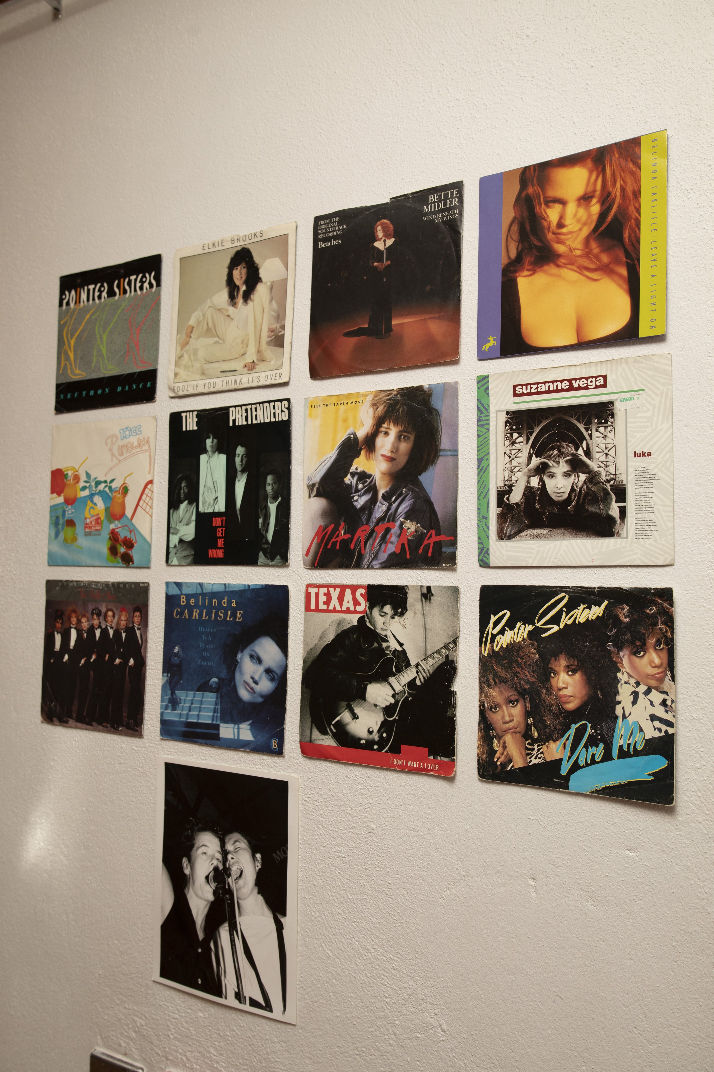 Unshrinking Violets exhibition elements by Hazel Coonagh