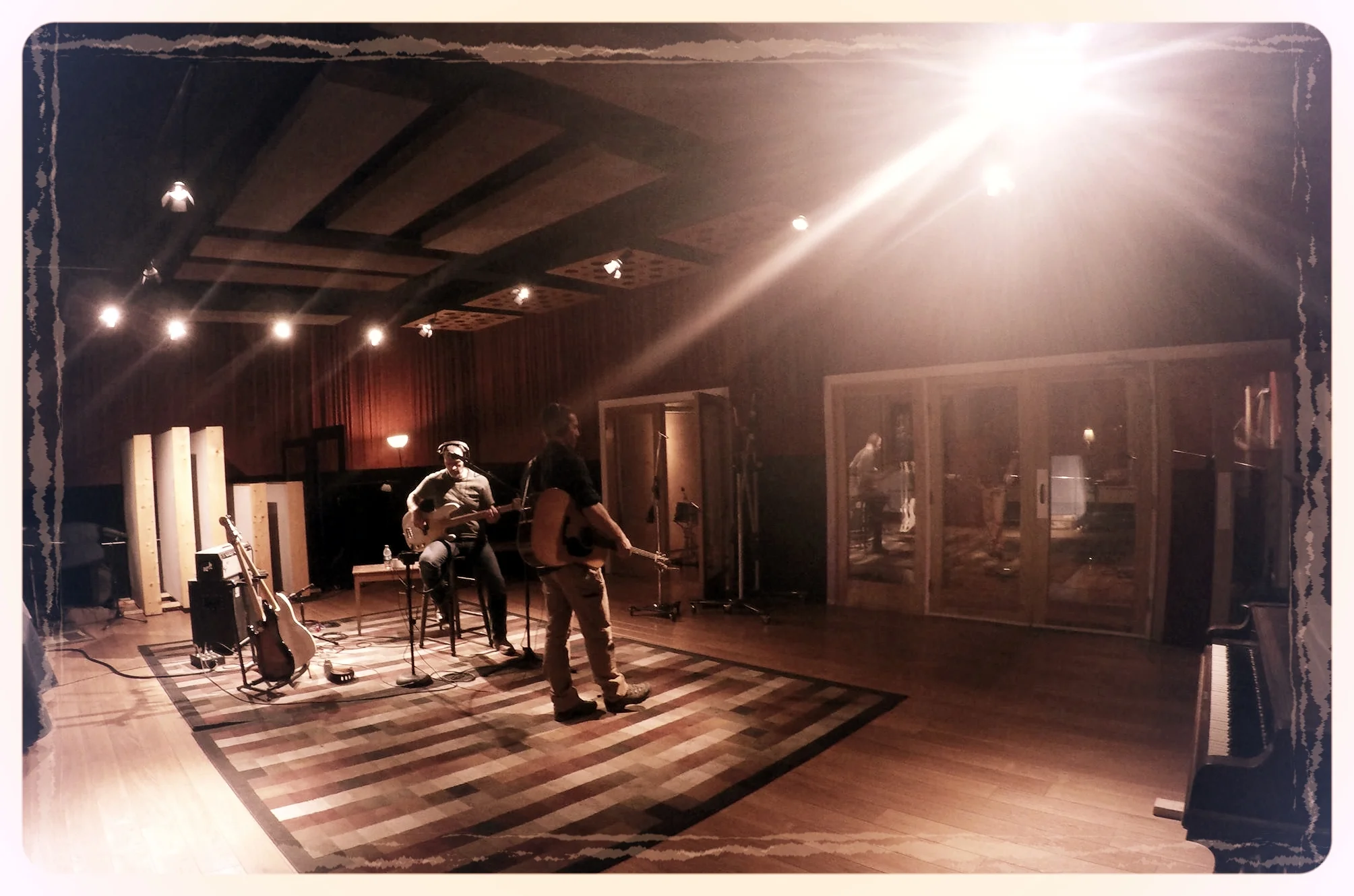 Music Shed Studio, New Orleans, LA - Tracking for 'Homeward'