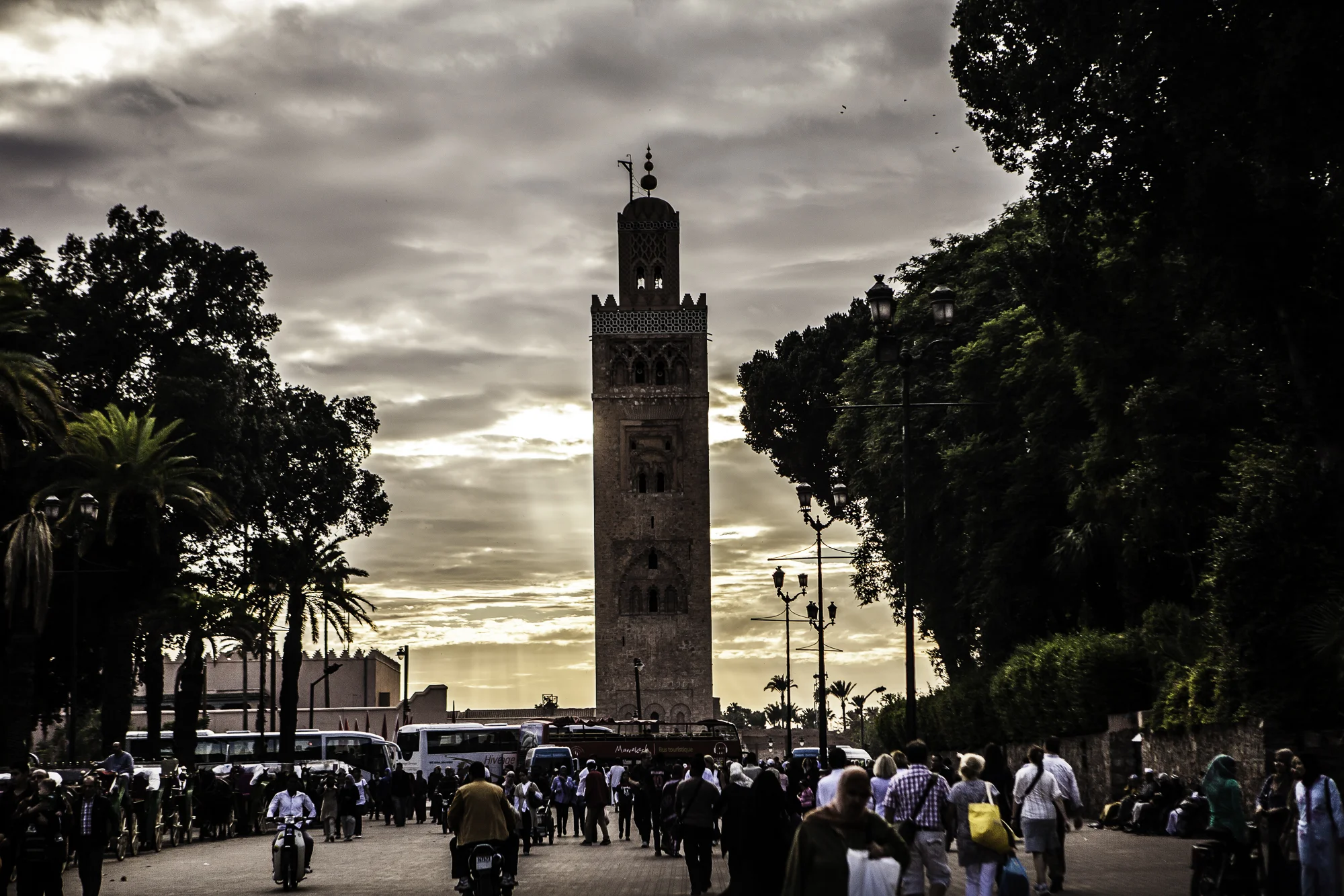 Koutoubia Mosque at Sunset