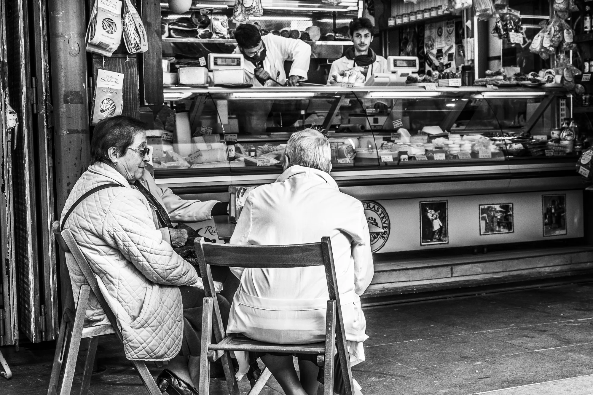 The local butcher