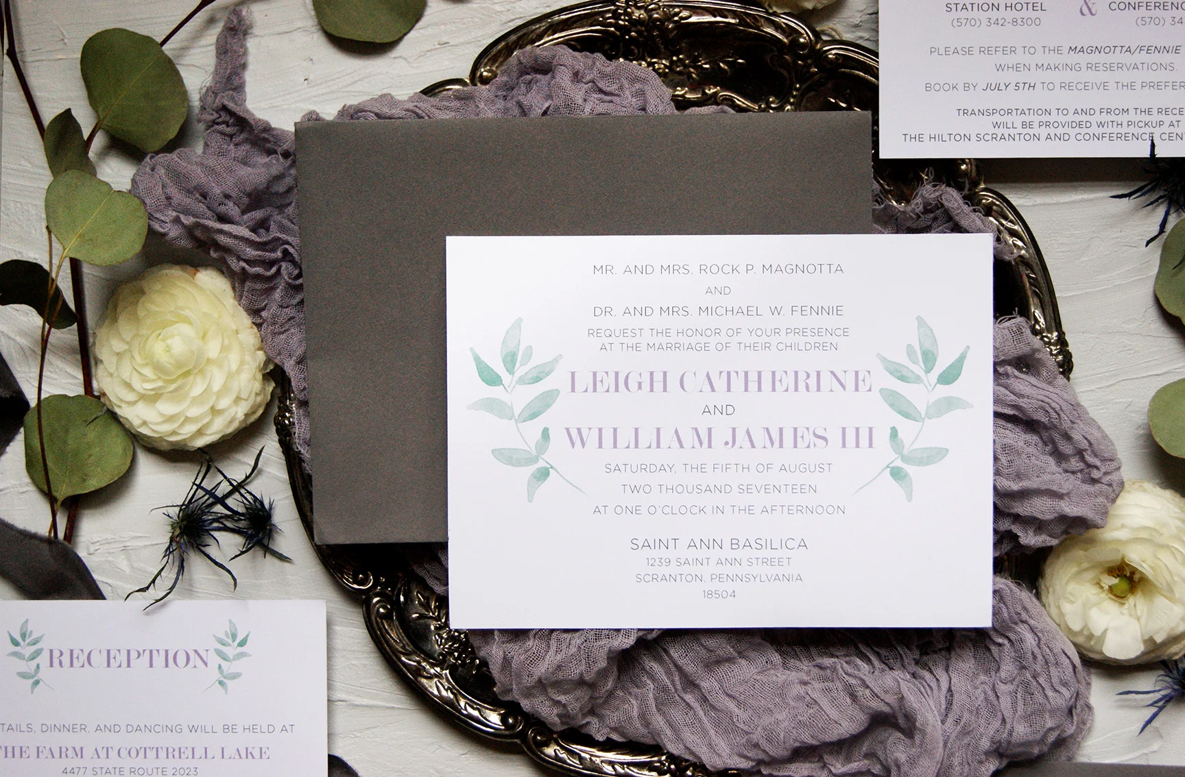 Wedding Invitation | Custom Wedding Invitation Design | Rustic Wedding Invitation | Wedding Stationery
