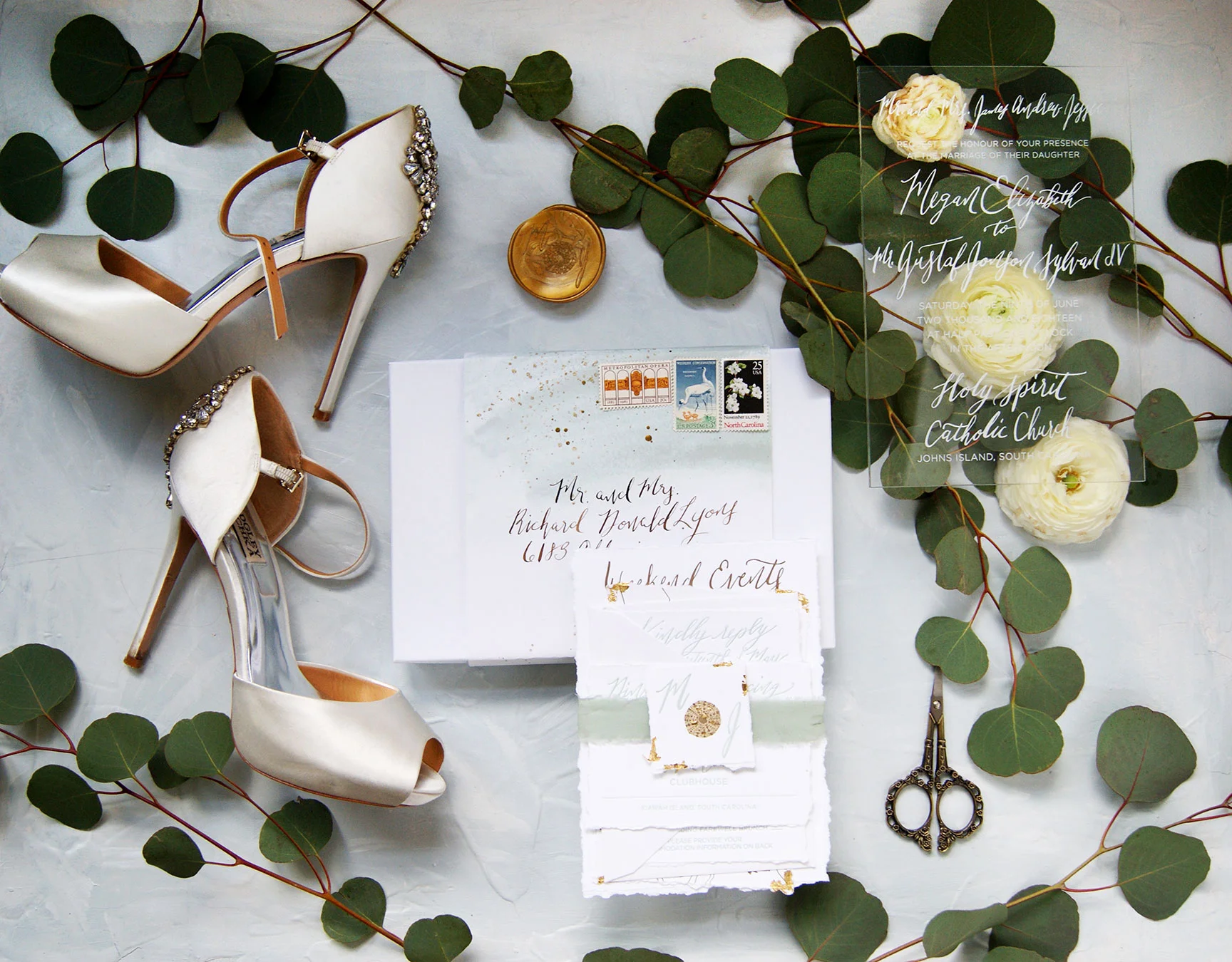 Kiawah Island Wedding Invitation