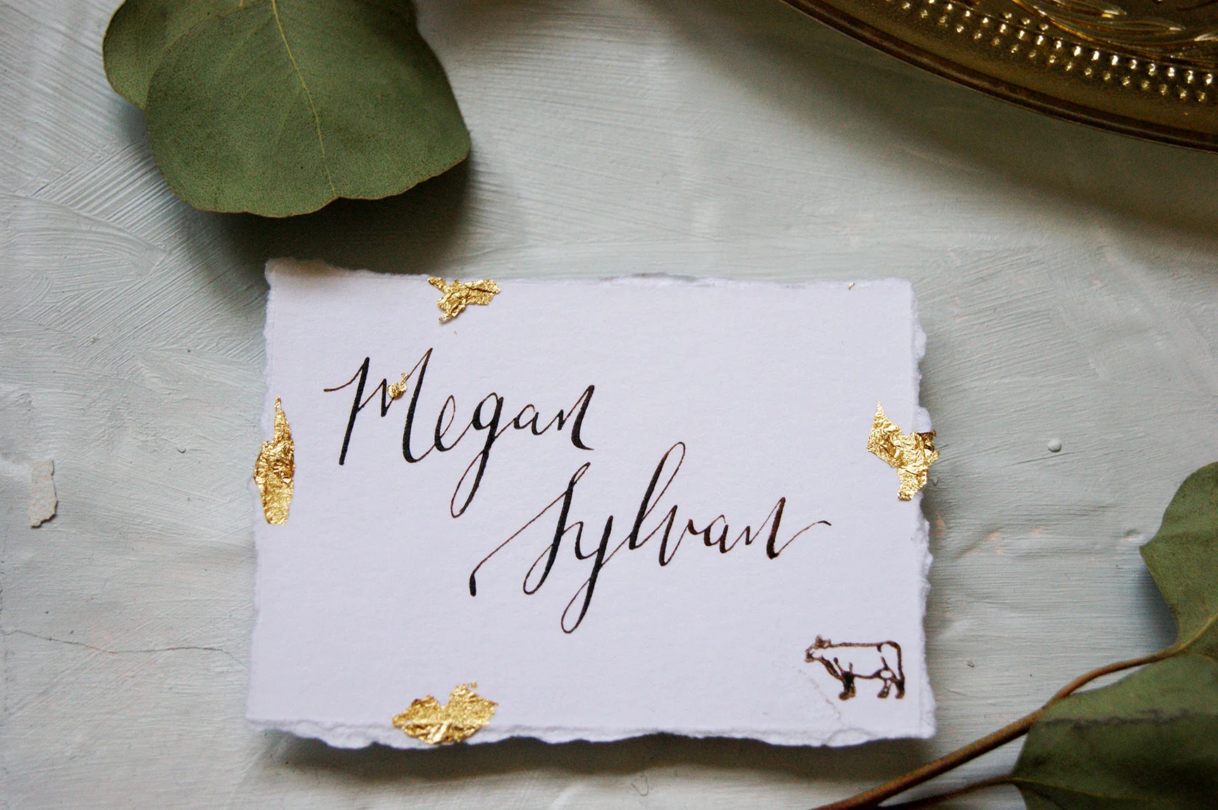 Kiawah Island Wedding Place Card