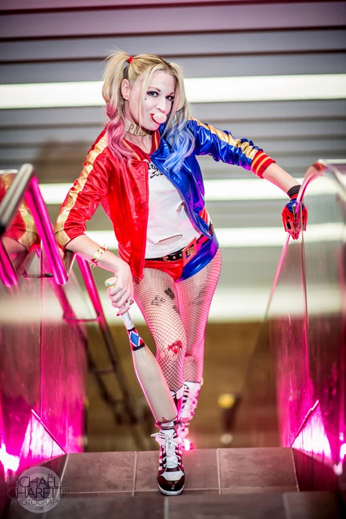 Like Deadpool, Harley Quinn has also been commonplace at every con, but with Suicide Squad on its way, the newest rendition of this classic character is storming the registration booths. (www.geekxgirls.com)