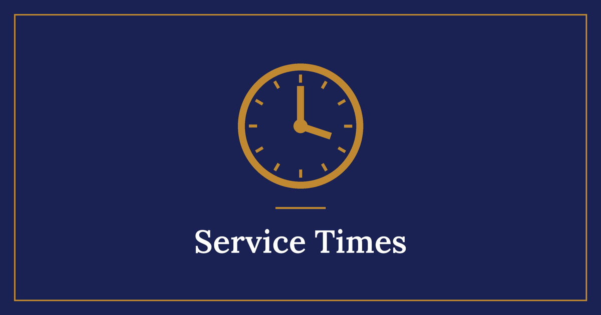 Service Times: view our weekly worship, Sunday School, and Bible study schedule
