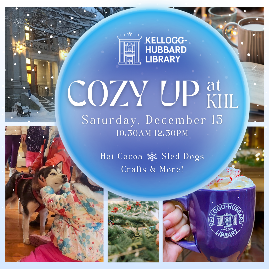 Cozy Up at Kellogg Hubbard Library