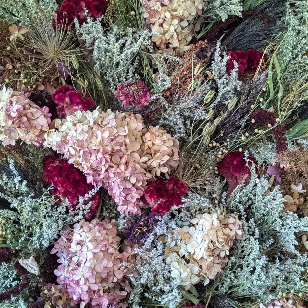 Dried Flower Wreath Workshop and Pop-up