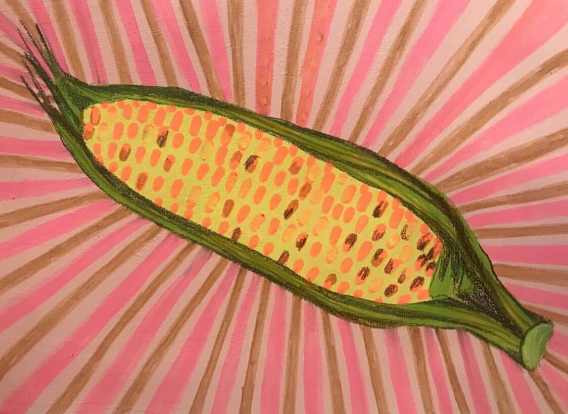 Lil Corn bc it&rsquo;s having a moment right now 😂😛 Corn is one of the best things ever imo 🌽 🧈
.
.
#corn #cob #yum #summer #ilovecorn #kernel #yellow #butter #summer #tasty #draw #drawing #foodart #eat #veggie #salt #delicious #cornonthecob #cor