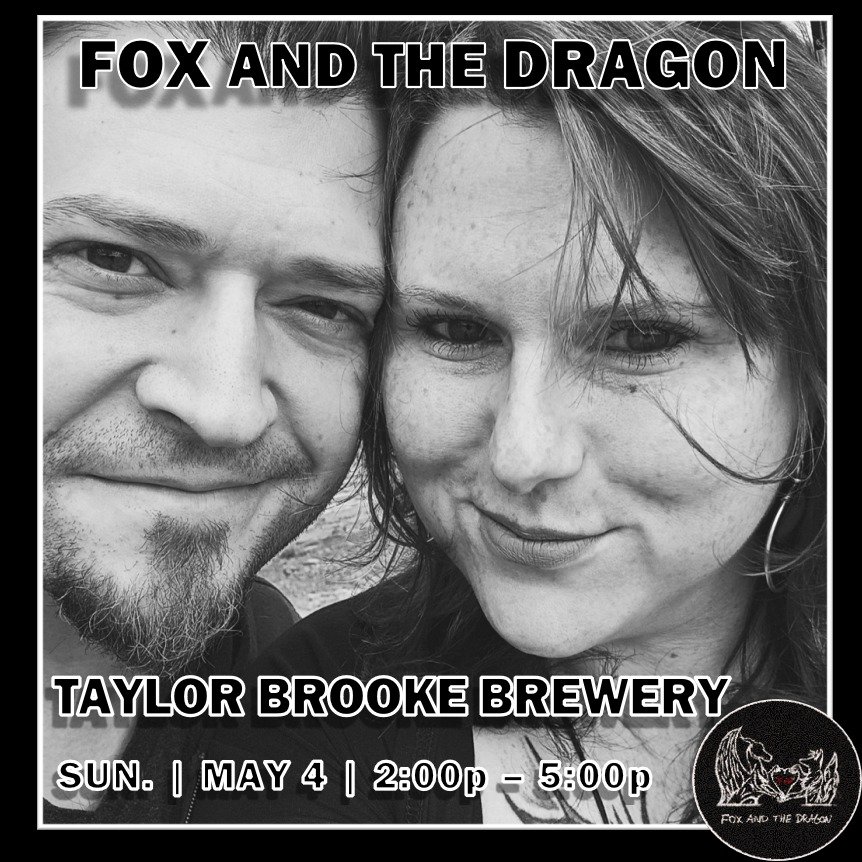 We've got a good feeling about today's show @taylorbrookebrewery! 🦊🐲