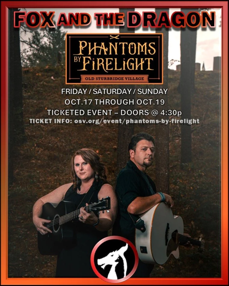 Join us this weekend for the next round of performances. The Cyrkus Vampyr will take the village once again! 🦊🐲