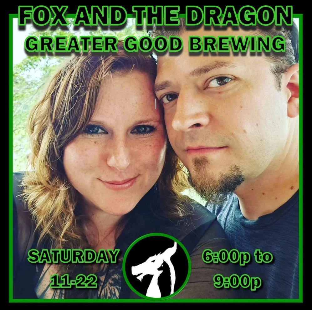 We're returning to Worcester tonight for the @greatergoodimperials / Greater Good Imperial Brewing Company! We'll see you there. 🦊🐲