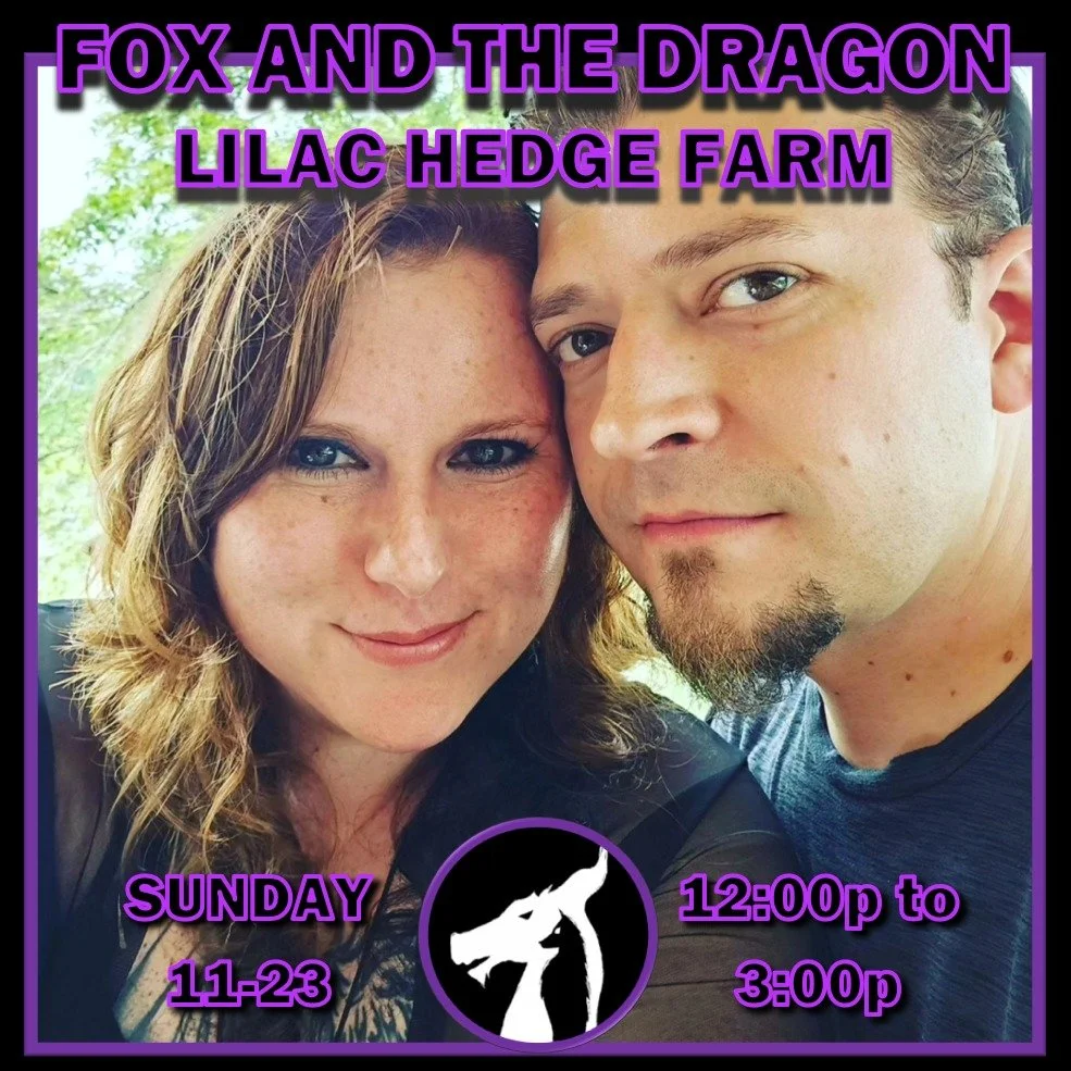 We're very excited to return to Lilac Hedge Farm / @lilachedgefarm in Rutland! 🦊🐲