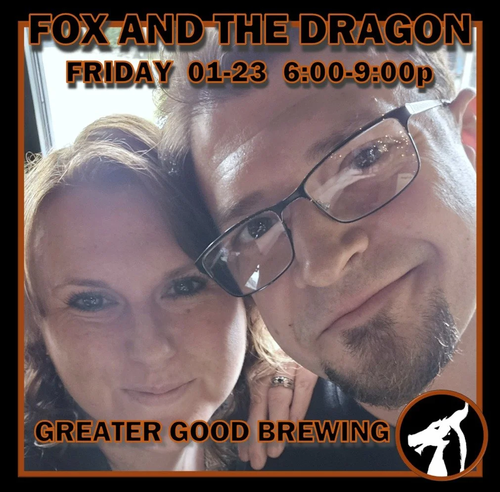 Join us tonight at @Greater Good Imperial Brewing Company // @greatergoodimperials !🦊🐲